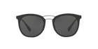 Prada Linea Rossa PS 04SS Black Rubber DG05S0 three-quarter view