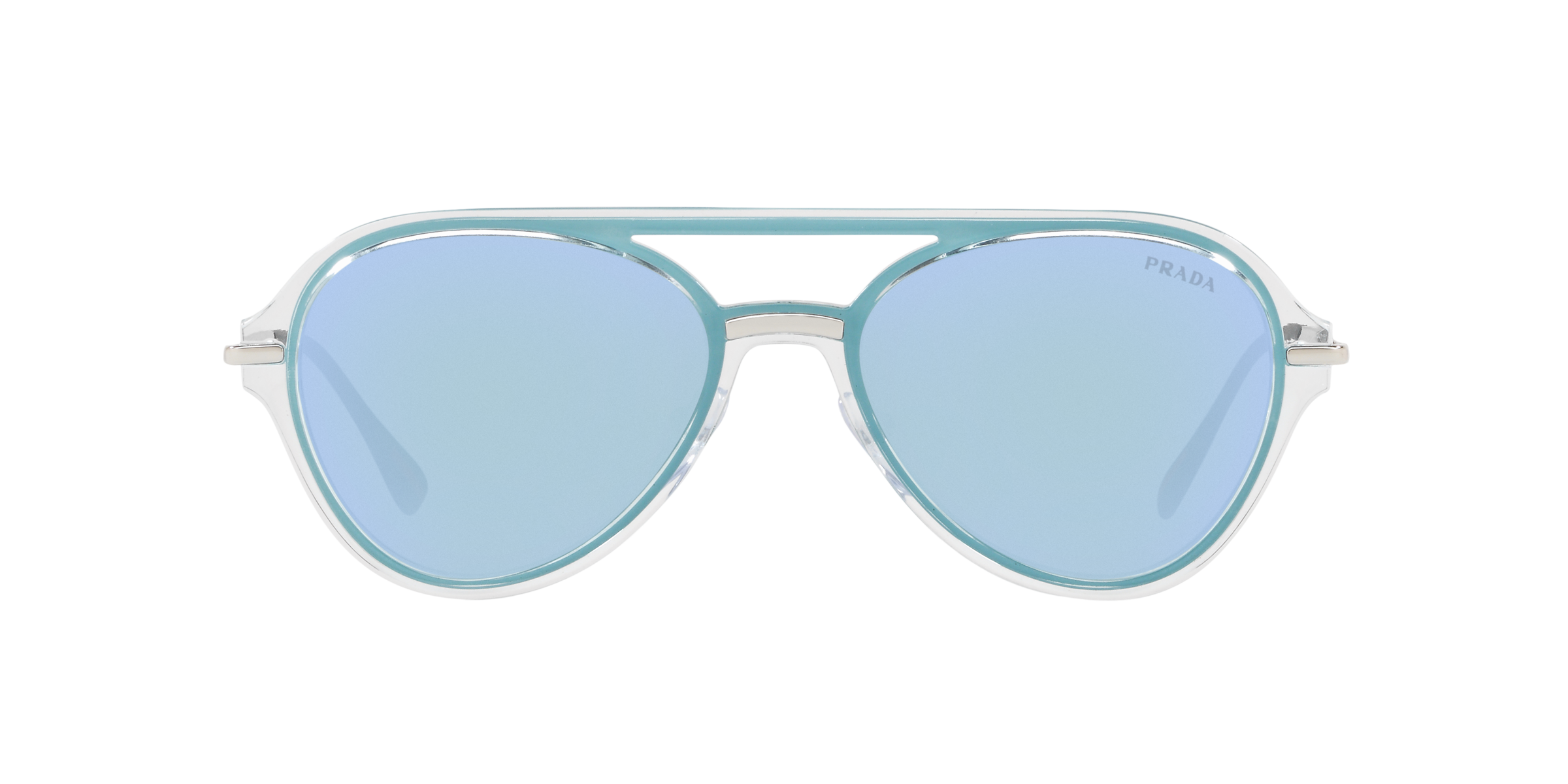 Prada Linea Rossa PS 04TS Azure 0P85Q0 three-quarter view