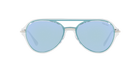 Prada Linea Rossa PS 04TS Azure 0P85Q0 three-quarter view