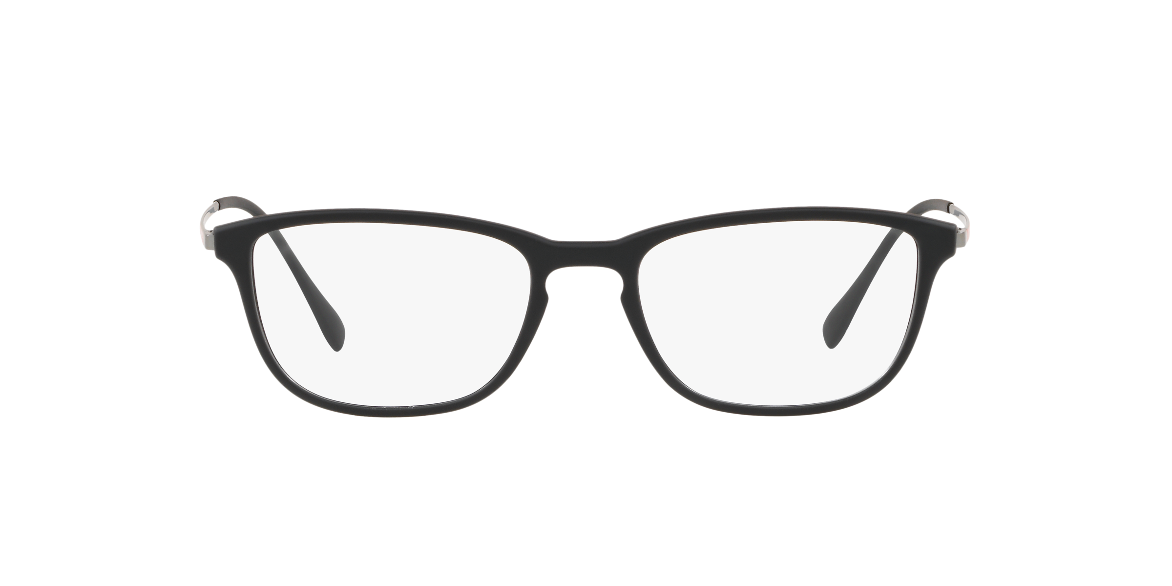 Prada Linea Rossa PS 05IV Black Rubber DG01O1 three-quarter view
