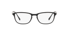 Prada Linea Rossa PS 05IV Black Rubber DG01O1 three-quarter view