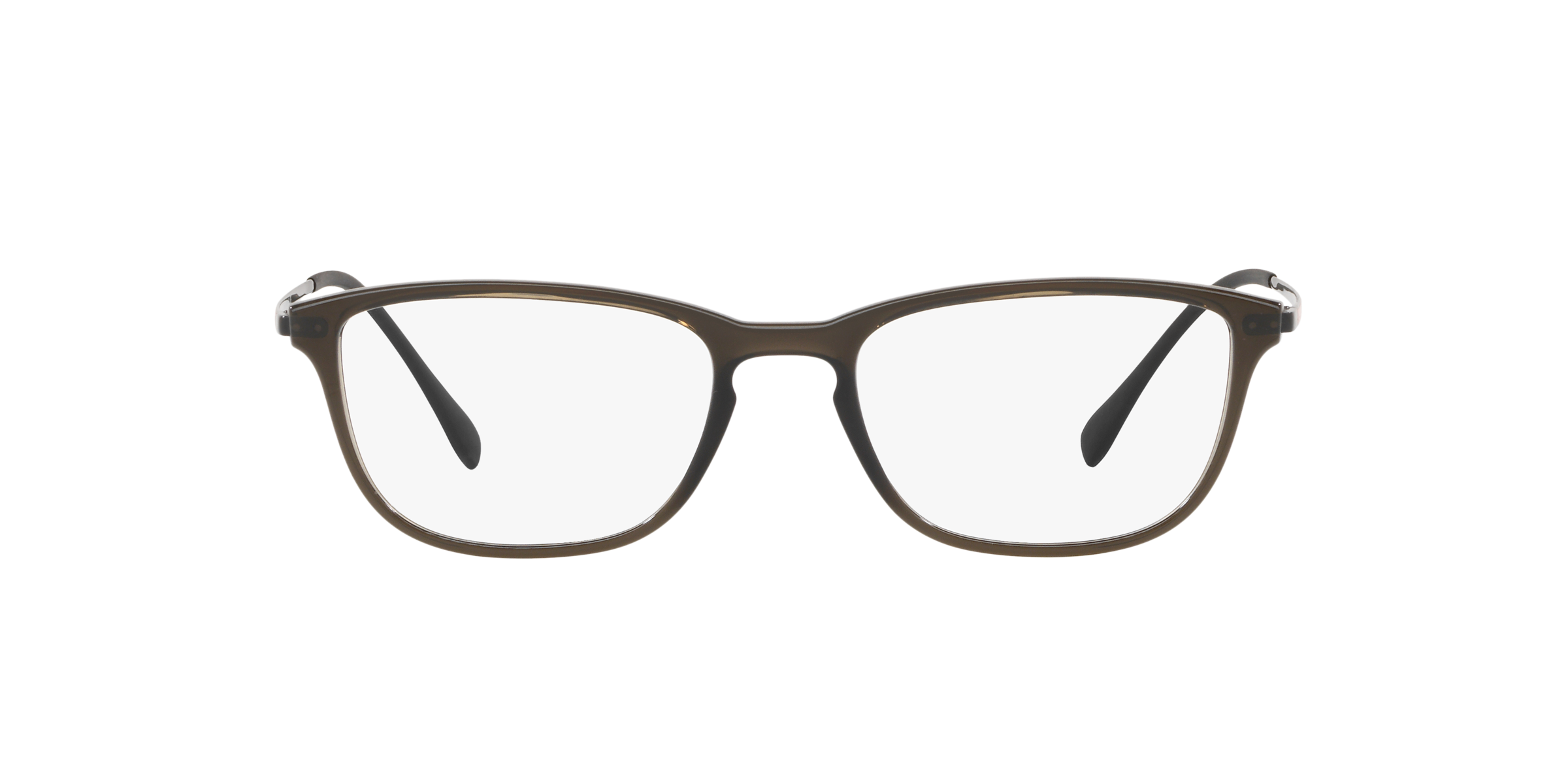 Prada Linea Rossa PS 05IV Brown MQF1O1 three-quarter view