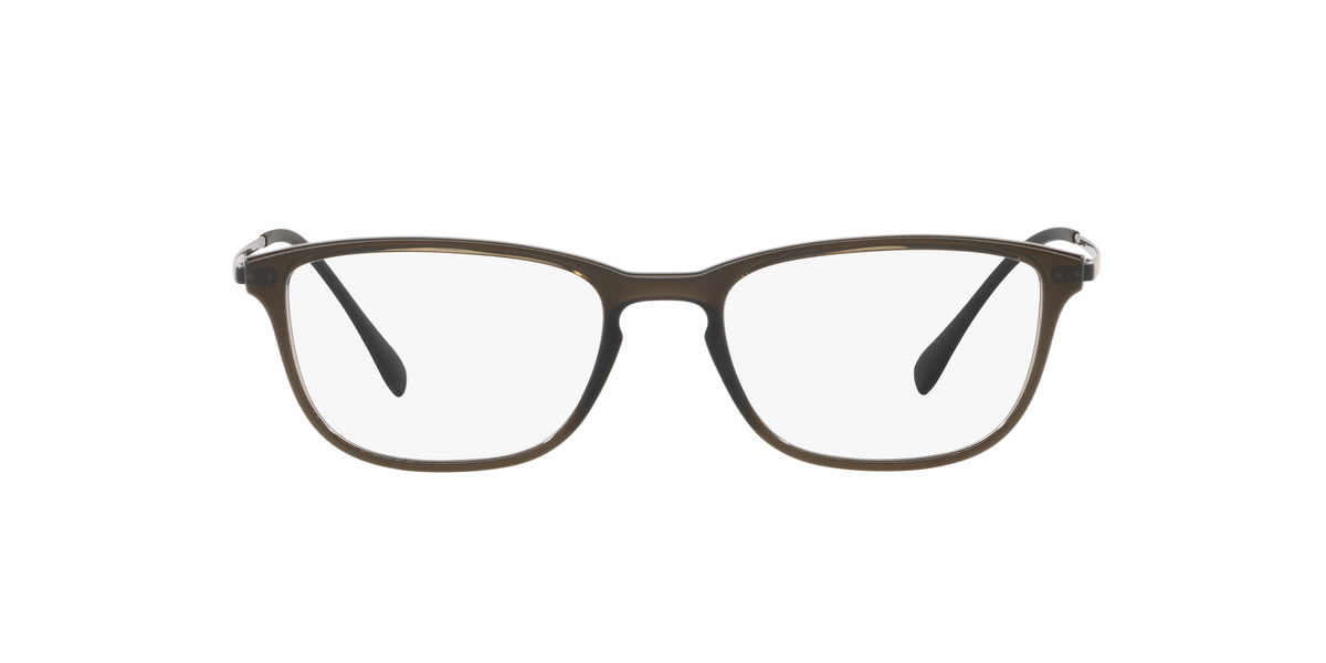 Prada Linea Rossa PS 05IV Brown MQF1O1 three-quarter view
