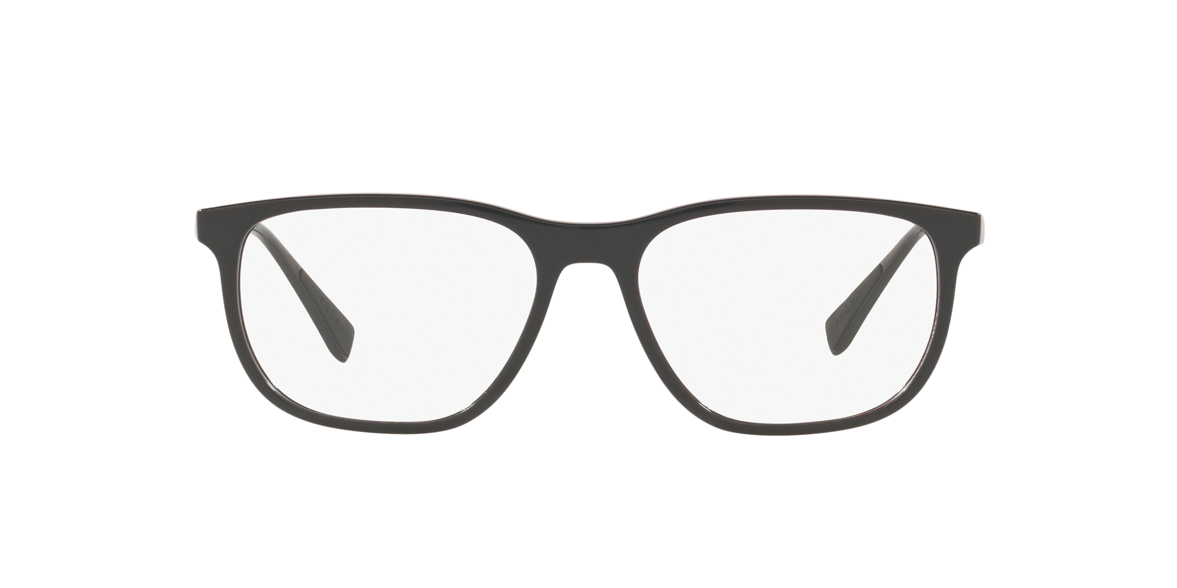Prada Linea Rossa PS 05LV Black 1AB1O1 three-quarter view