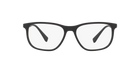 Prada Linea Rossa PS 05LV Rubber Black DG01O1 three-quarter view
