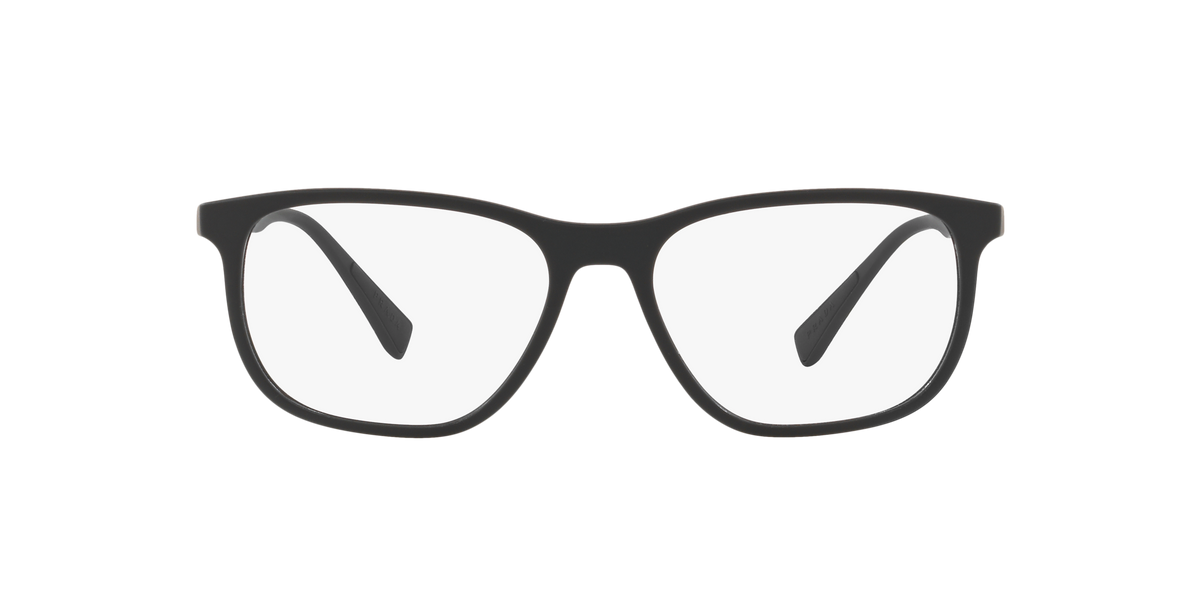 Prada Linea Rossa PS 05LV Rubber Black DG01O1 three-quarter view