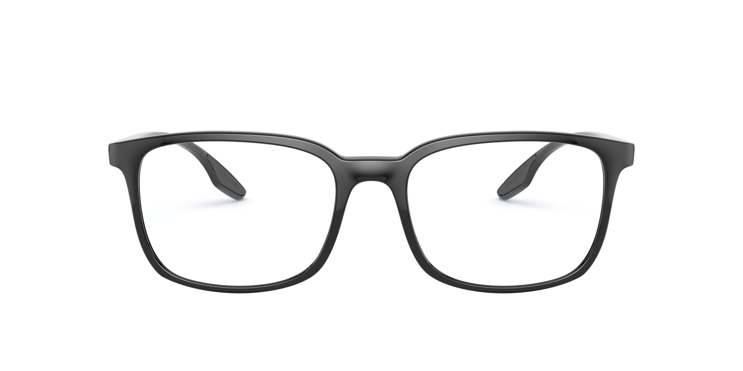 Prada Linea Rossa PS 05MV Black 1AB1O1 three-quarter view
