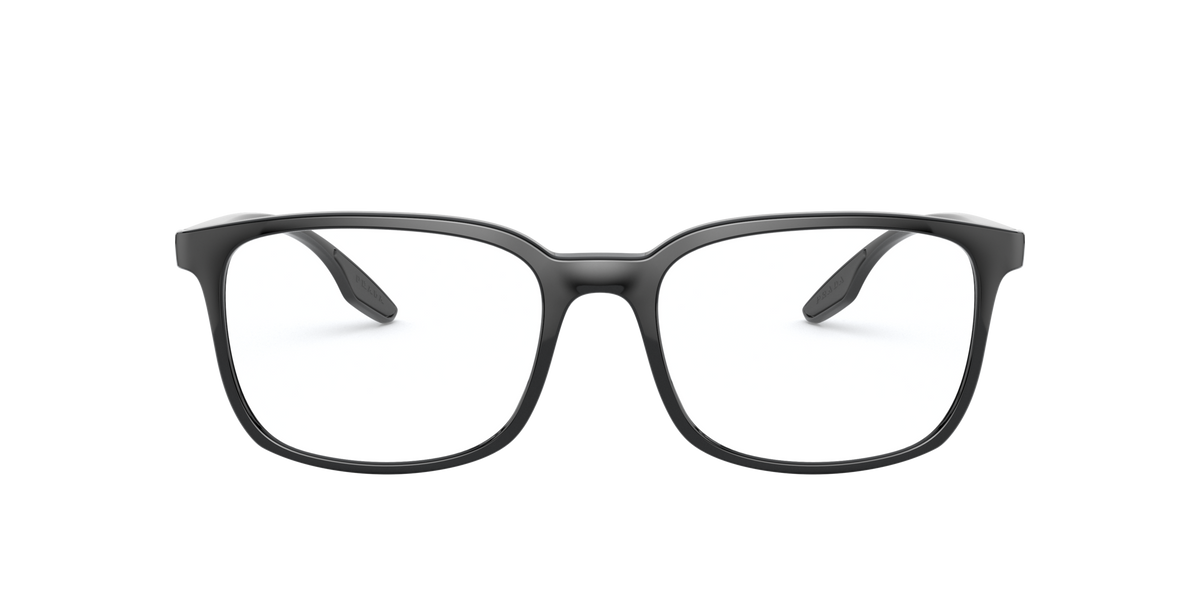 Prada Linea Rossa PS 05MV Black 1AB1O1 three-quarter view