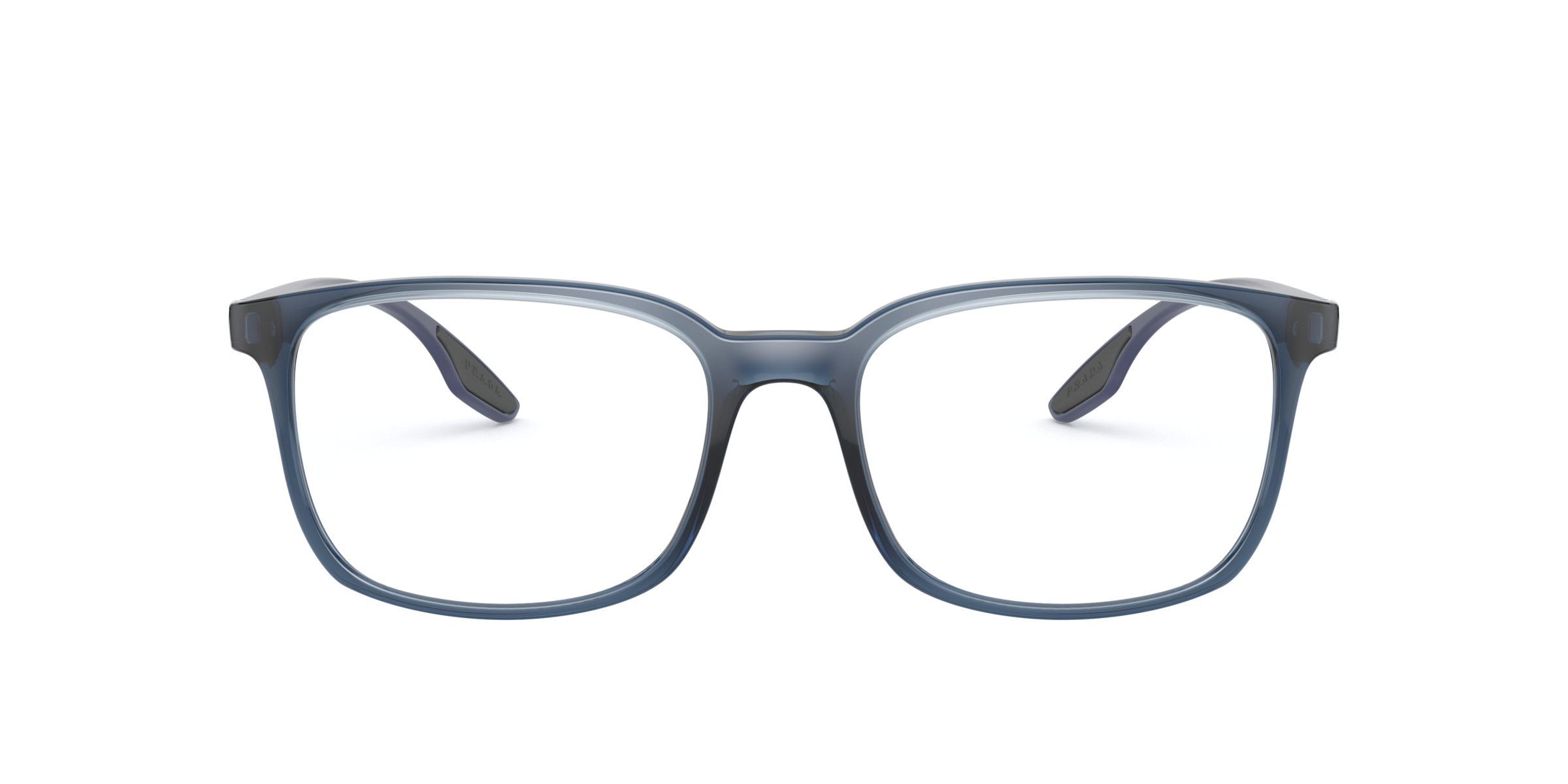 Prada Linea Rossa PS 05MV Blue CZH1O1 three-quarter view