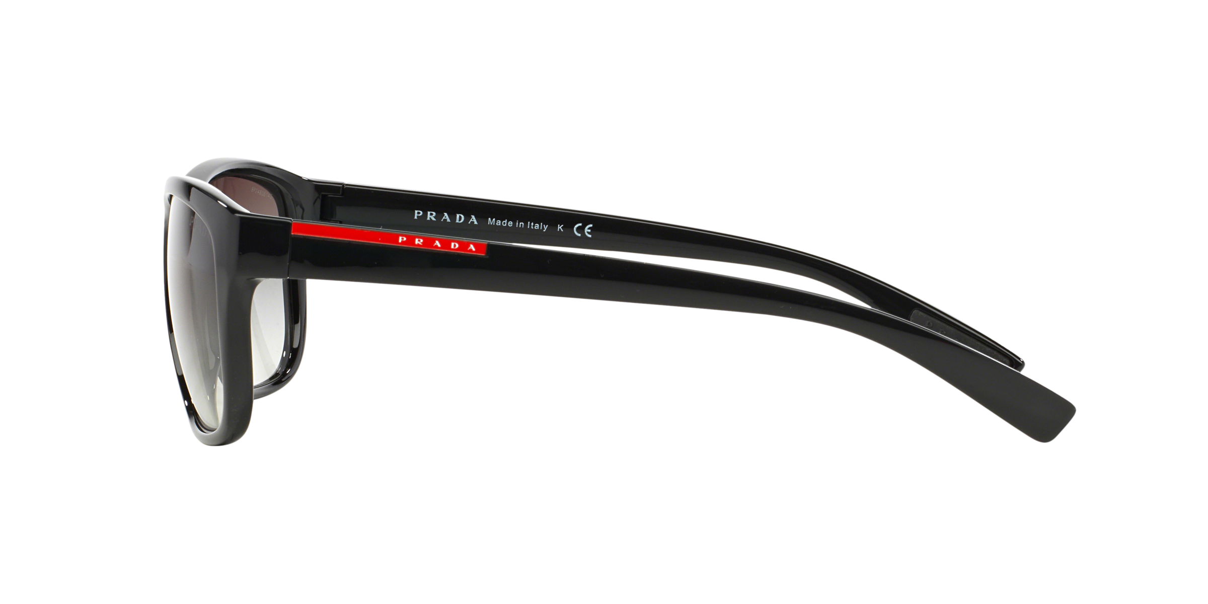 Prada Linea Rossa PS 05PS Black 1AB0A7 side view