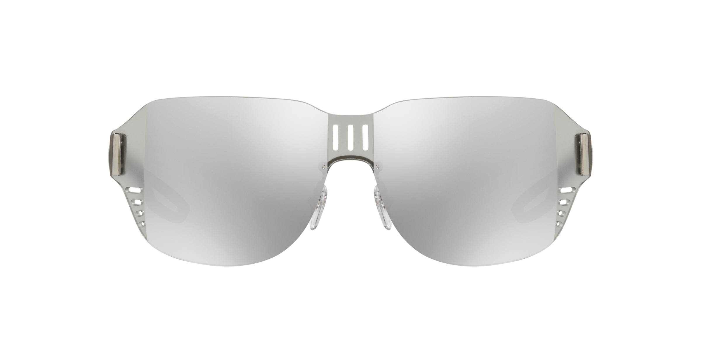 Prada Linea Rossa PS 05SS Gunmetal 5AV2B0 three-quarter view