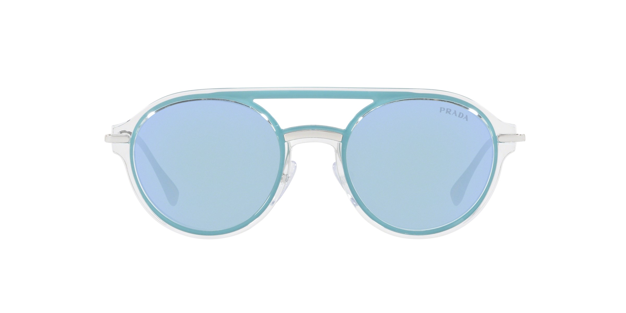 Prada Linea Rossa PS 05TS Azure 0P85Q0 three-quarter view