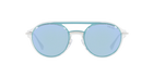 Prada Linea Rossa PS 05TS Azure 0P85Q0 three-quarter view
