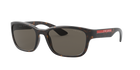 Prada Linea Rossa PS 05VS Havana Demishiny 5645G1 three-quarter view