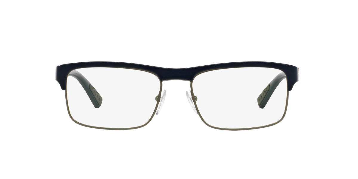 Prada Linea Rossa PS 06FV Blue Rubber UAU1O1 three-quarter view