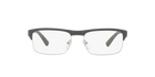 Prada Linea Rossa PS 06FV Grey Rubber UFK1O1 three-quarter view