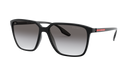 Prada Linea Rossa PS 06VS Black 1AB3M1 three-quarter view