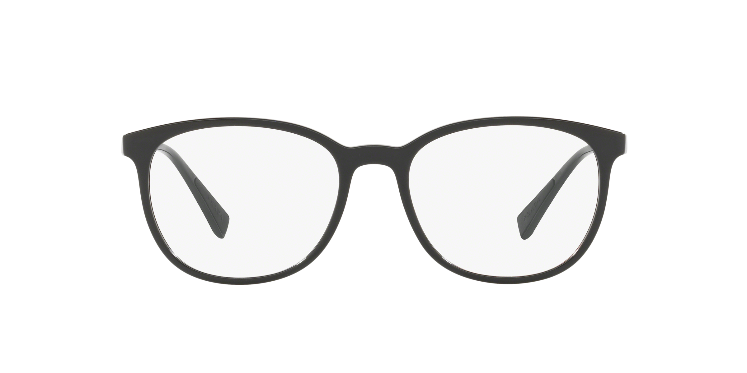 Prada Linea Rossa PS 07LV Black 1AB1O1 three-quarter view