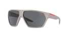 Prada Linea Rossa PS 08US Grey 09E2K1 three-quarter view