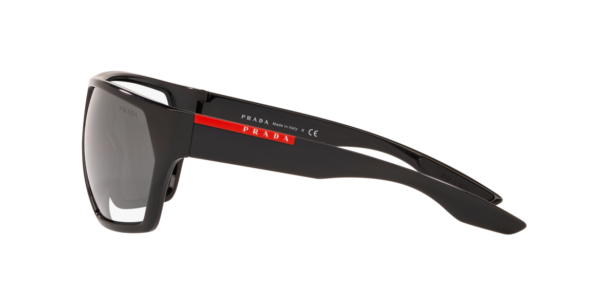 Prada Linea Rossa PS 08US Black 1AB09H side view