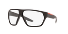 Prada Linea Rossa PS 08US Black 1AB09H three-quarter view