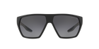 Prada Linea Rossa PS 08US Black Rubber 4535W1 front view