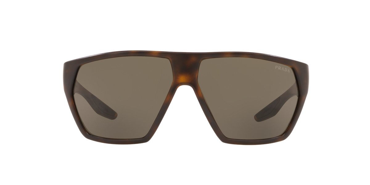 Prada Linea Rossa PS 08US Havana Demishiny 5645G1 front view