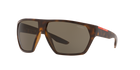 Prada Linea Rossa PS 08US Havana Demishiny 5645G1 three-quarter view