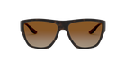 Prada Linea Rossa PS 08VS Matte Havana 56403G three-quarter view