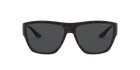 Prada Linea Rossa PS 08VS Matte Havana 56406F three-quarter view