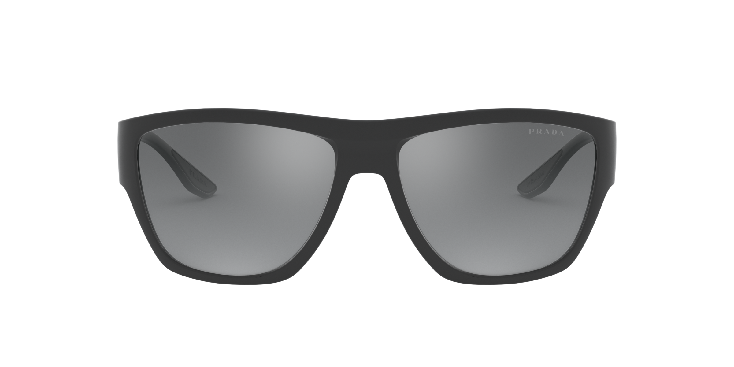Prada Linea Rossa PS 08VS Rubber Grey UFK09F three-quarter view