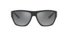 Prada Linea Rossa PS 08VS Rubber Grey UFK09F three-quarter view