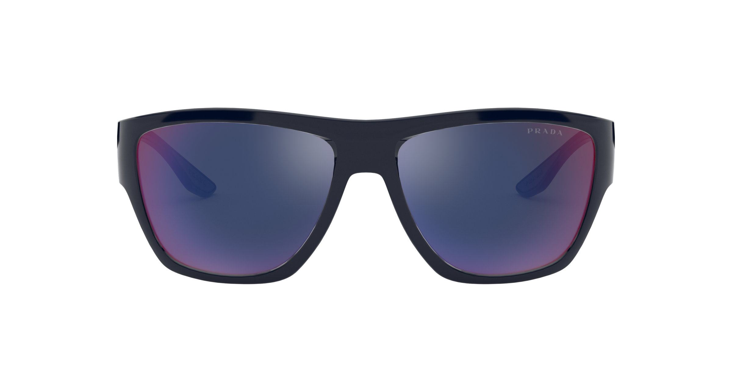 Prada Linea Rossa PS 08VS Dark Blue VY701G three-quarter view