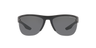 Prada Linea Rossa PS 17US Matte Black 1BO5Z1 three-quarter view