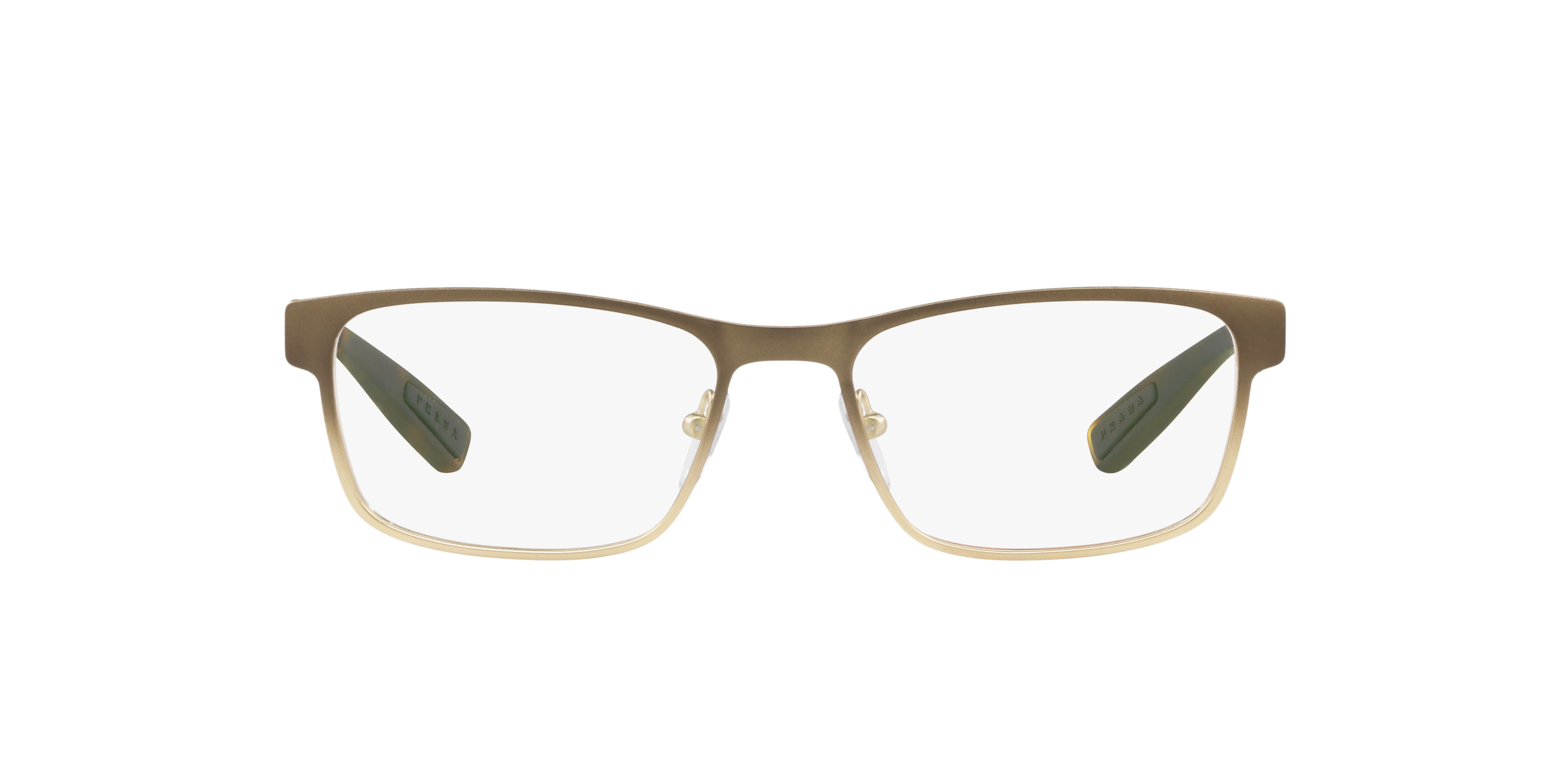 Prada Linea Rossa PS 50GV Brown Gradient 10U1O1 three-quarter view