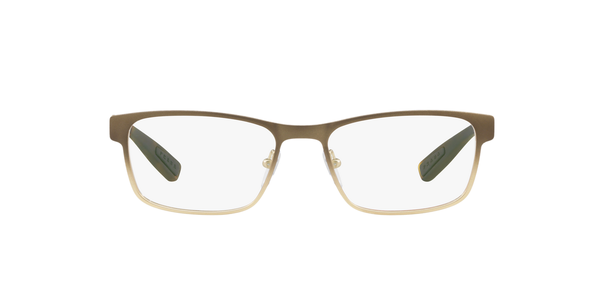 Prada Linea Rossa PS 50GV Brown Gradient 10U1O1 three-quarter view
