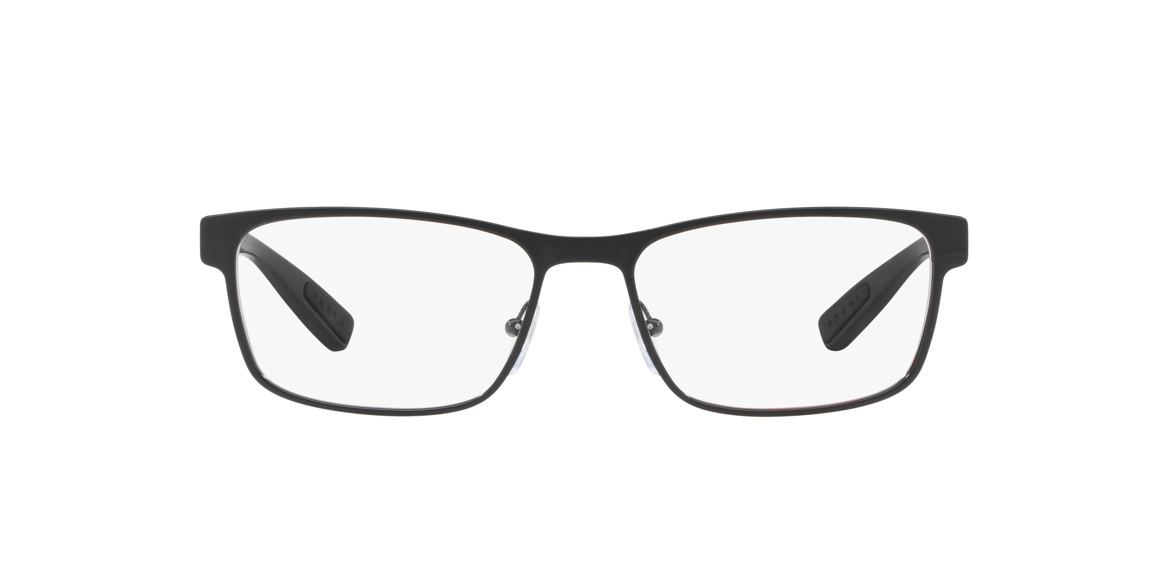 Prada Linea Rossa PS 50GV Black 1AB1O1 three-quarter view