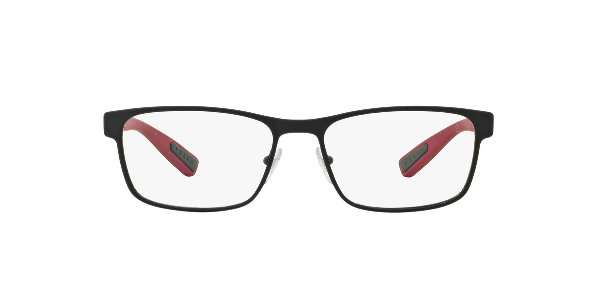 Prada Linea Rossa PS 50GV Grey Rubber TFZ1O1 three-quarter view