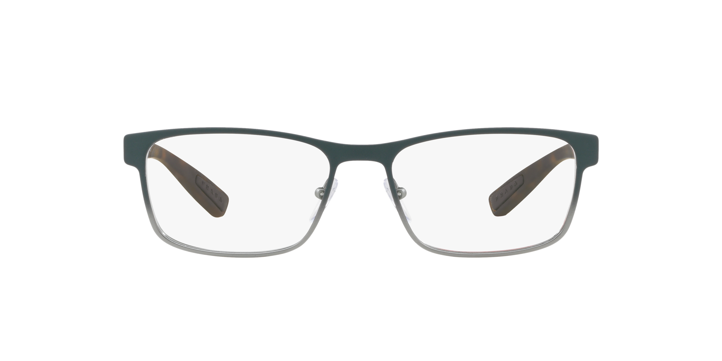 Prada Linea Rossa PS 50GV Green Gradient YC21O1 three-quarter view