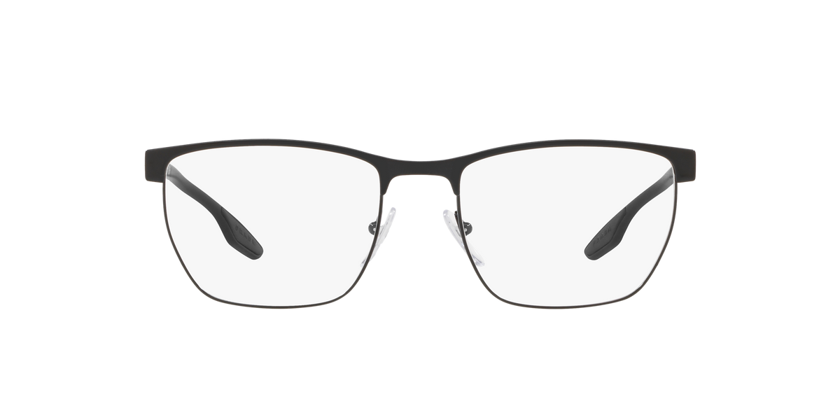 Prada Linea Rossa PS 50LV Black 1AB1O1 three-quarter view