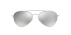 Prada Linea Rossa PS 50SS Matte Silver 1AP2B0 three-quarter view