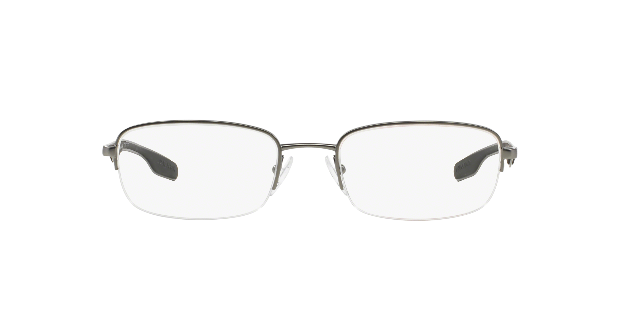 Prada Linea Rossa PS 51EV Black 7AX1O1 three-quarter view