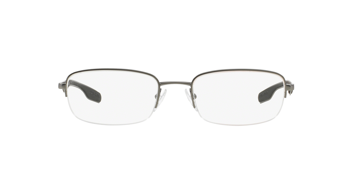 Prada Linea Rossa PS 51EV Black 7AX1O1 three-quarter view