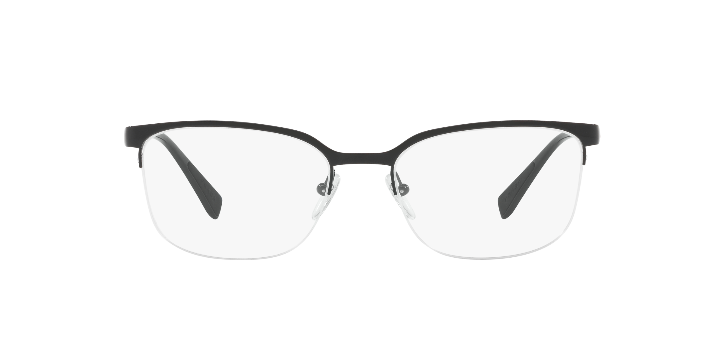 Prada Linea Rossa PS 51IV Black 1AB1O1 three-quarter view