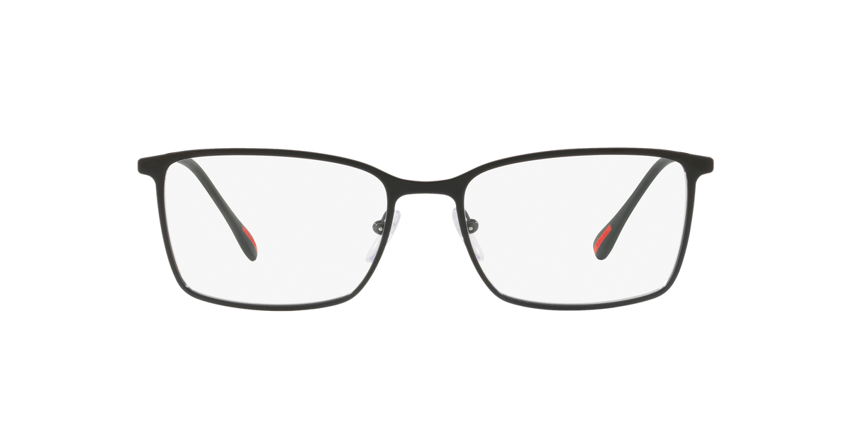 Prada Linea Rossa PS 51LV Black 1AB1O1 three-quarter view