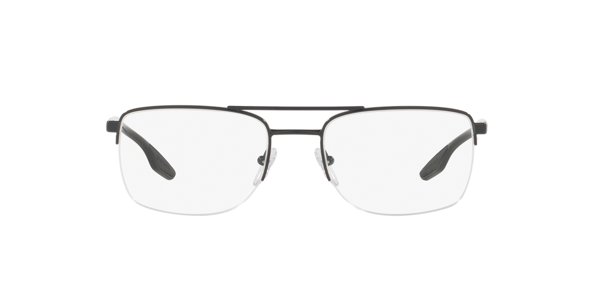 Prada Linea Rossa PS 51MV Black 1AB1O1 three-quarter view