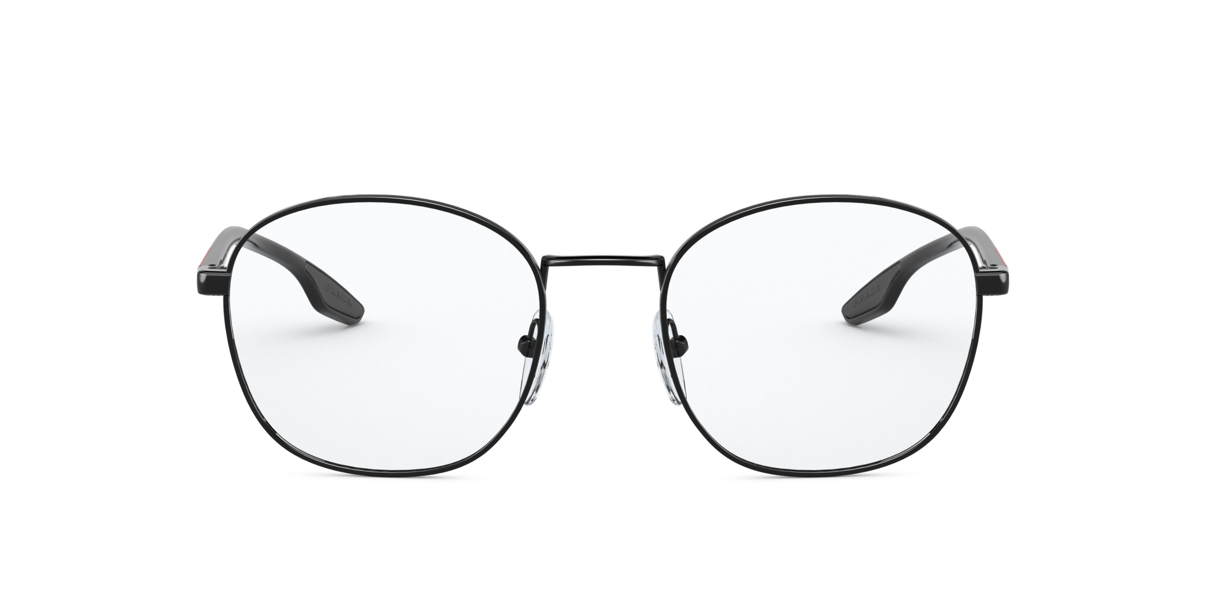 Prada Linea Rossa PS 51NV Black 1AB1O1 three-quarter view
