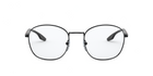 Prada Linea Rossa PS 51NV Black 1AB1O1 three-quarter view