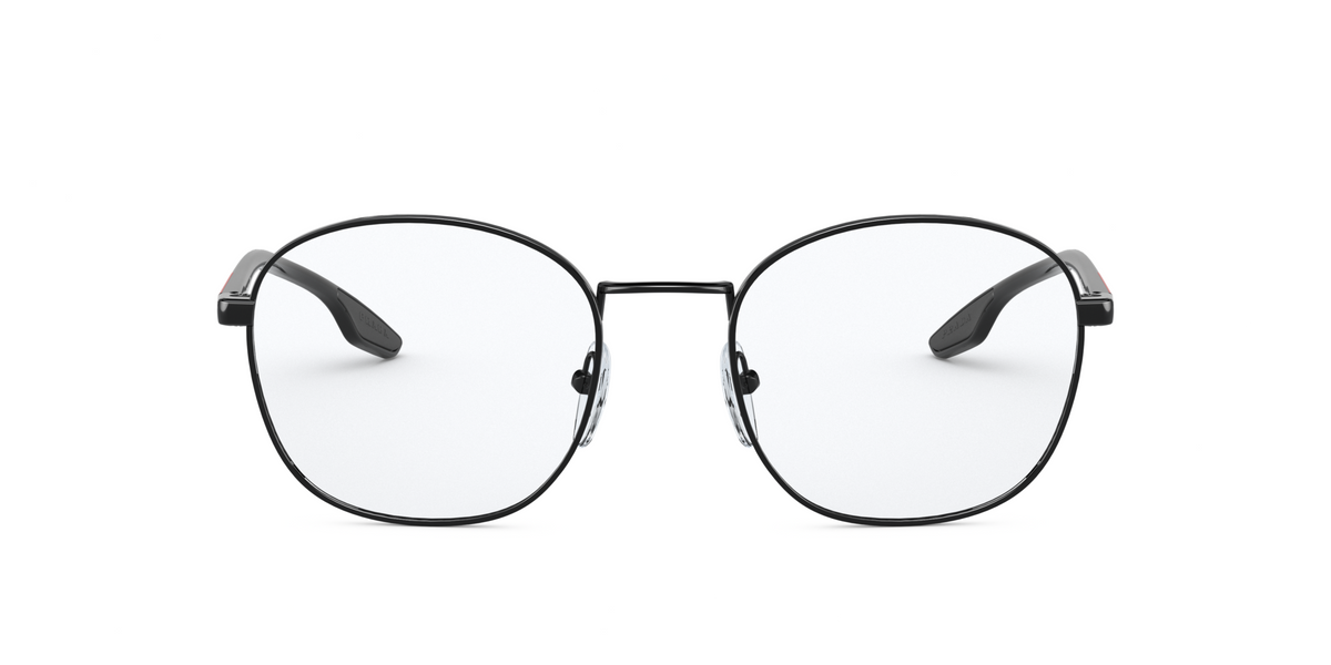 Prada Linea Rossa PS 51NV Black 1AB1O1 three-quarter view