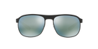 Prada Linea Rossa PS 51QS Grey Rubber TIG4J2 three-quarter view